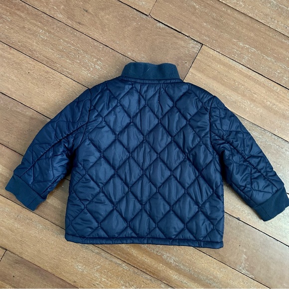 Ralph Lauren Quilted Barn Jacket Classic Navy - Picture 2 of 9